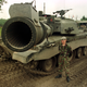 Unlike the M256 gun on the M1 Abrams tank, the Challenger II’s barrel is rifled for accuracy.